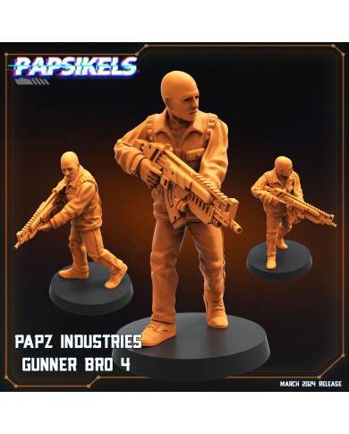 Trabajador Armado de Papz Industries - D - 1 Mini