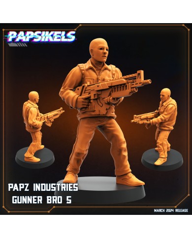 Papz Industries Gunner Bro - E - 1 Mini