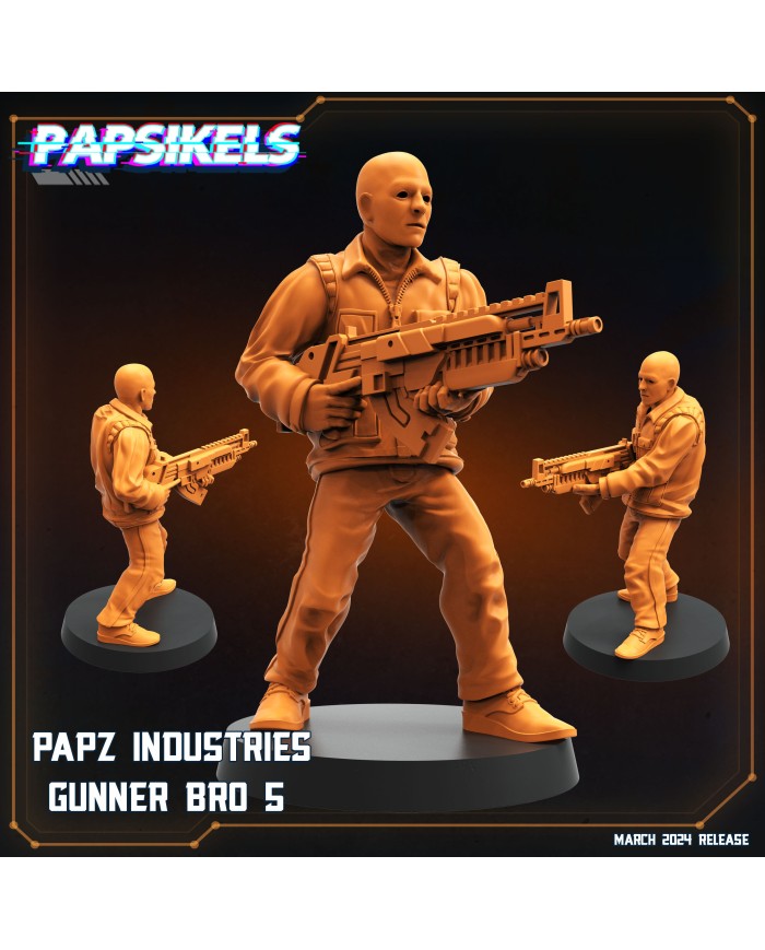 Papz Industries Gunner Bro - E - 1 Mini