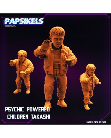 Psychic Powered Children Takashi - 1 Mini