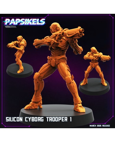 Silicon Cyborg Trooper - A - 1 Mini