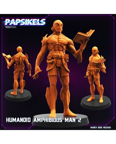 Humanoid Amphibious Man - B - 1 Mini