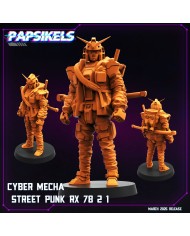 Ciber Mecha Punk Callejero RX 78 2 1 - 1 Mini