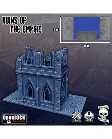 Ruinas del Imperio (10"x5") - A