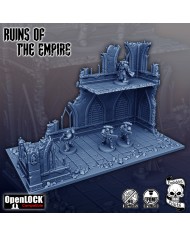 Ruins of the Empire (12"x6") - B