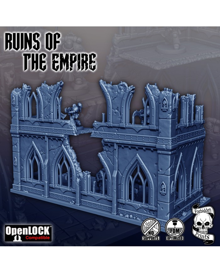 Ruins of the Empire (12"x6") - E