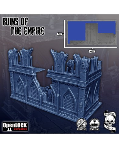 Ruinas del Imperio (12"x6") - F