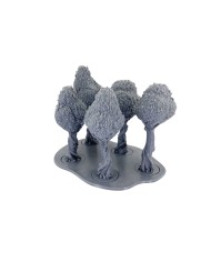 Tray with Five Trees