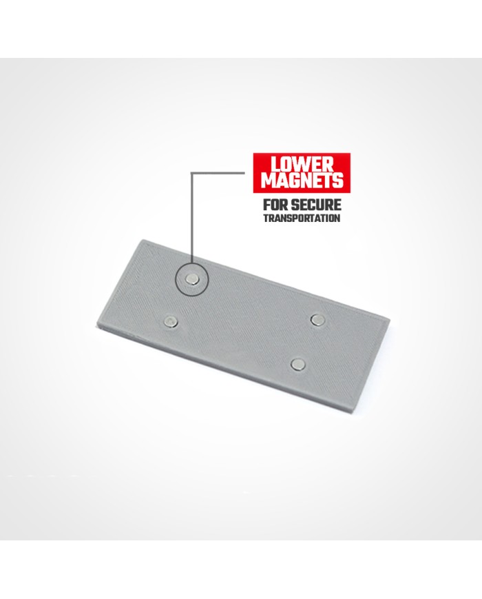 Bandejas de Movimiento para peanas de 30mmx30mm