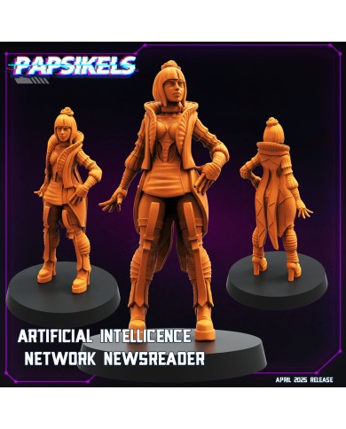 Artificial Intellicence Network Newsreader - A - 1 Mini