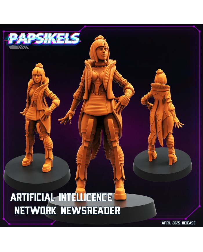 Artificial Intellicence Network Newsreader - A - 1 Mini