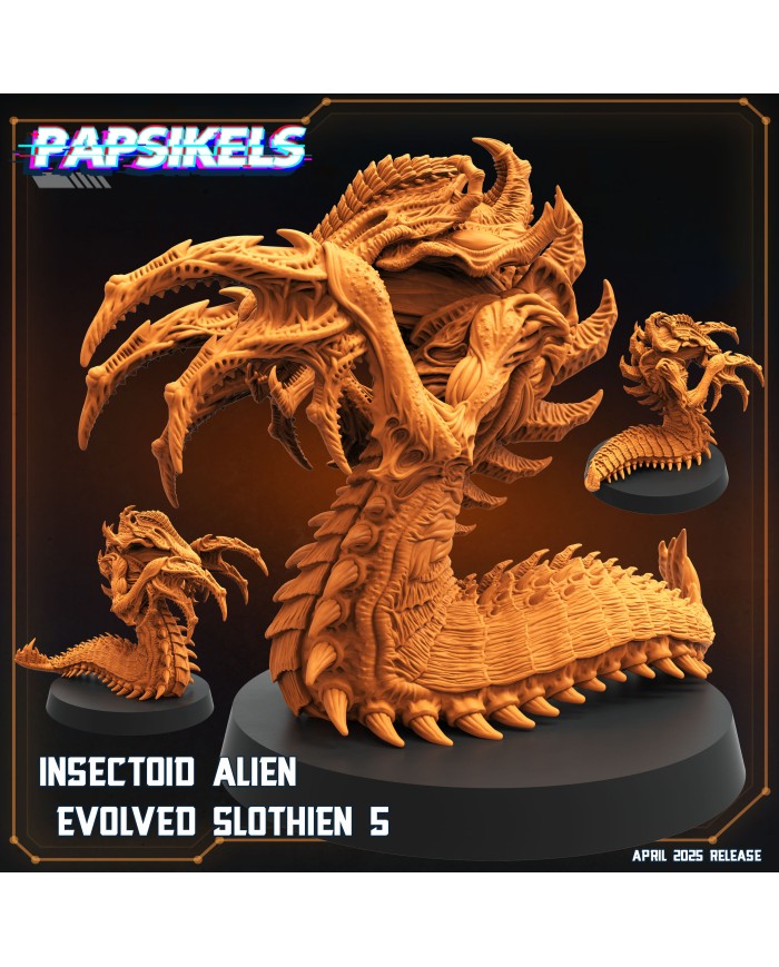 Insectoid Alien Evolved Slothiens 5|Papsikels Miniatures|Starcraft Miniatures