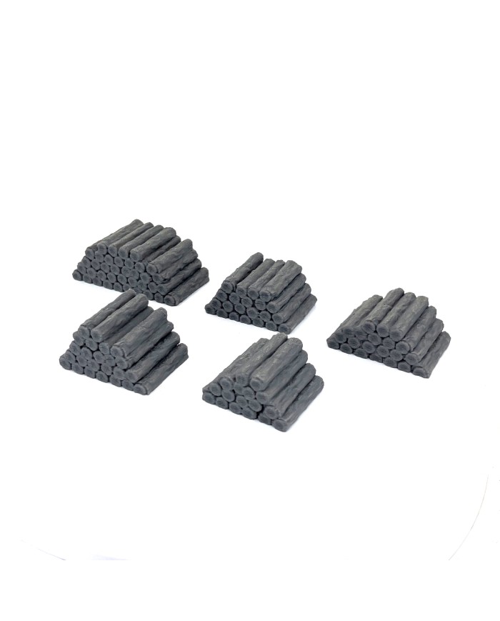 Firewood Stacks (x5) - Morozivka