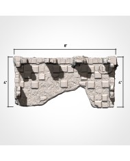 Ruinas Abandonadas GW (8"x4") - A