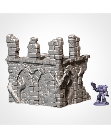 Abandoned Ruins GW (6"x5") - B