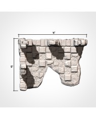 Ruinas Abandonadas (6"x5") - B