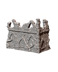 Abandoned Ruins in L-Shape (8"x4") - A