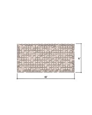 12x6 Inch Template - C