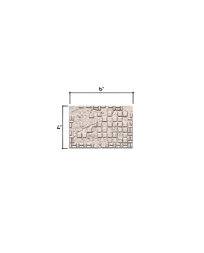 Plantilla de 6x4 Pulgadas - C