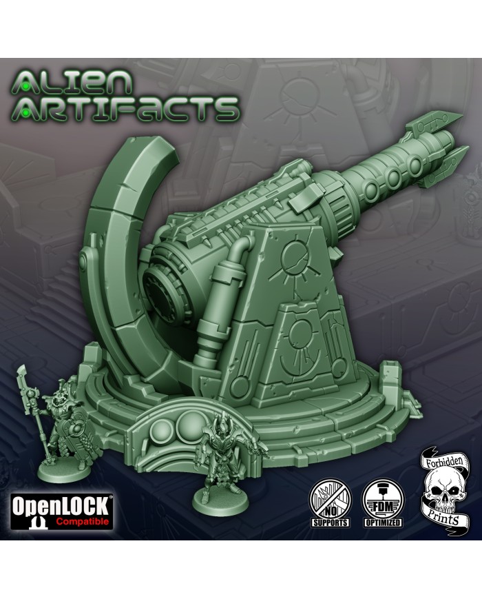 Alien Artifacts - Big Laser Cannon