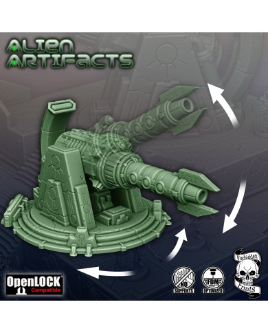 Alien Artifacts - Big Laser Cannon