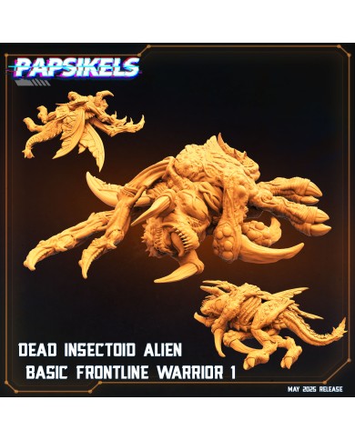 Dead Insectoid Alien Basic Frontline Warrior - A - 1 Mini