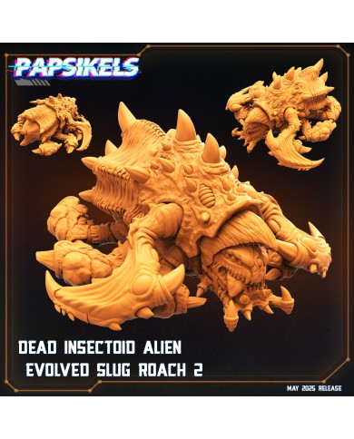 Dead Insectoid Alien Evolved Slug Roach - B - 1 Mini