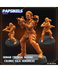 Marine Colonial Coronel Eula Hendricks - A - 1 Mini