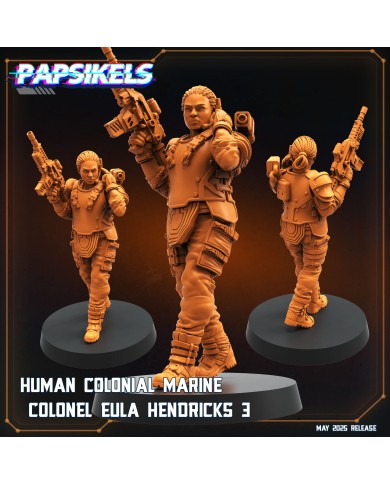 Marine Colonial Coronel Eula Hendricks - C - 1 Mini