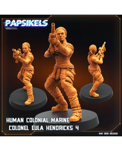 Marine Colonial Coronel Eula Hendricks - D - 1 Mini