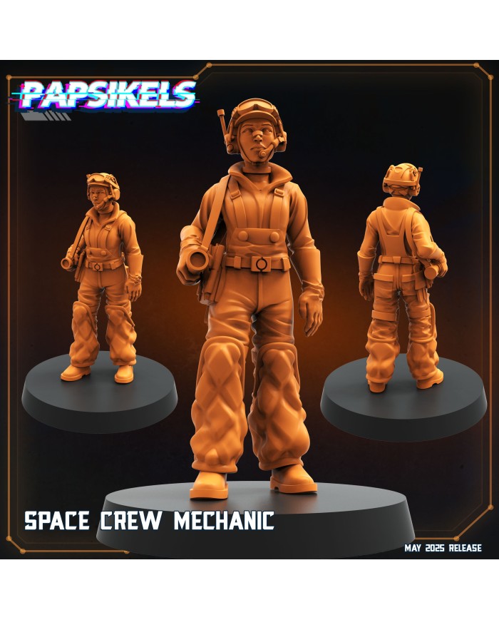 Mecánica de Tripulación Espacial|Papsikels Miniatures|Tripulantes y Colonos