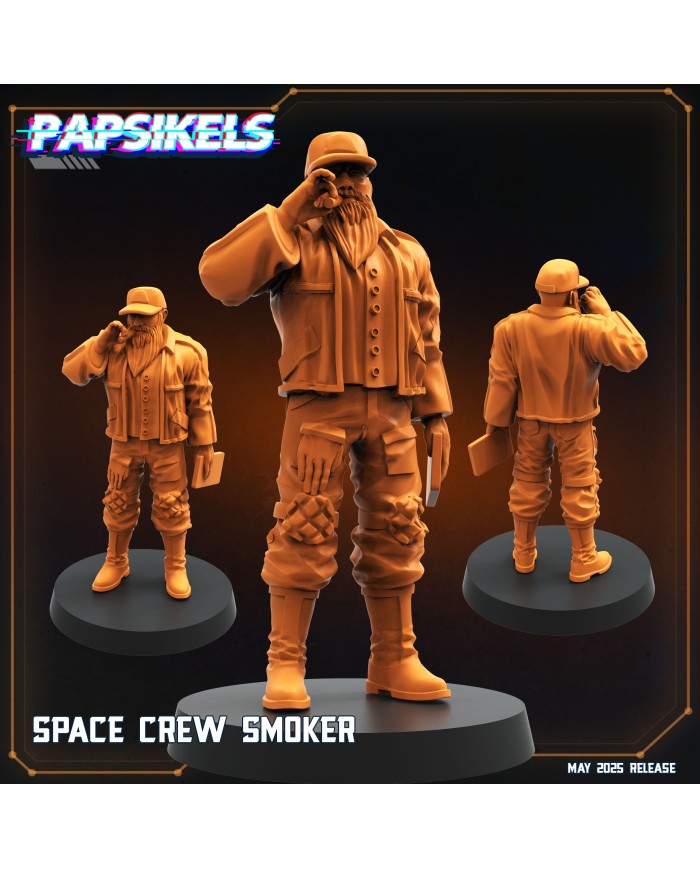 Tripulante Espacial Fumador|Papsikels Miniatures