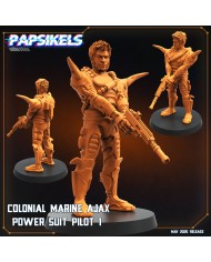 Colonial Marine Ajax Power Suit Pilot - A - 1 Mini