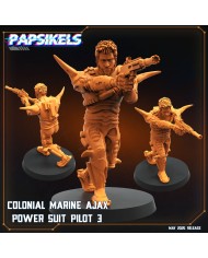 Colonial Marine Ajax Power Suit Pilot - C - 1 Mini