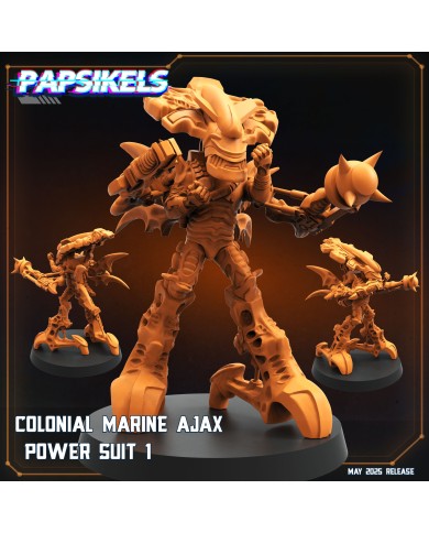 Colonial Marine Ajax Power Suit - A - 1 Mini