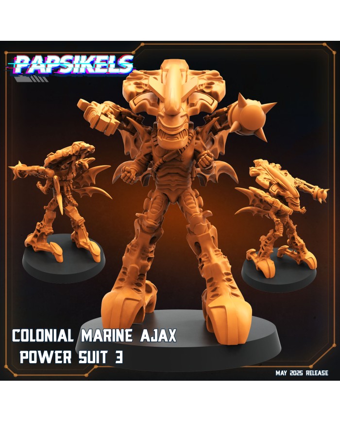 Traje de Combate Ajax - C - 1 Mini