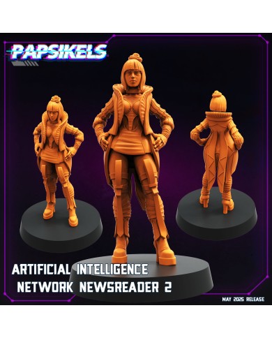 Artificial Intellicence Network Newsreader - B - 1 Mini