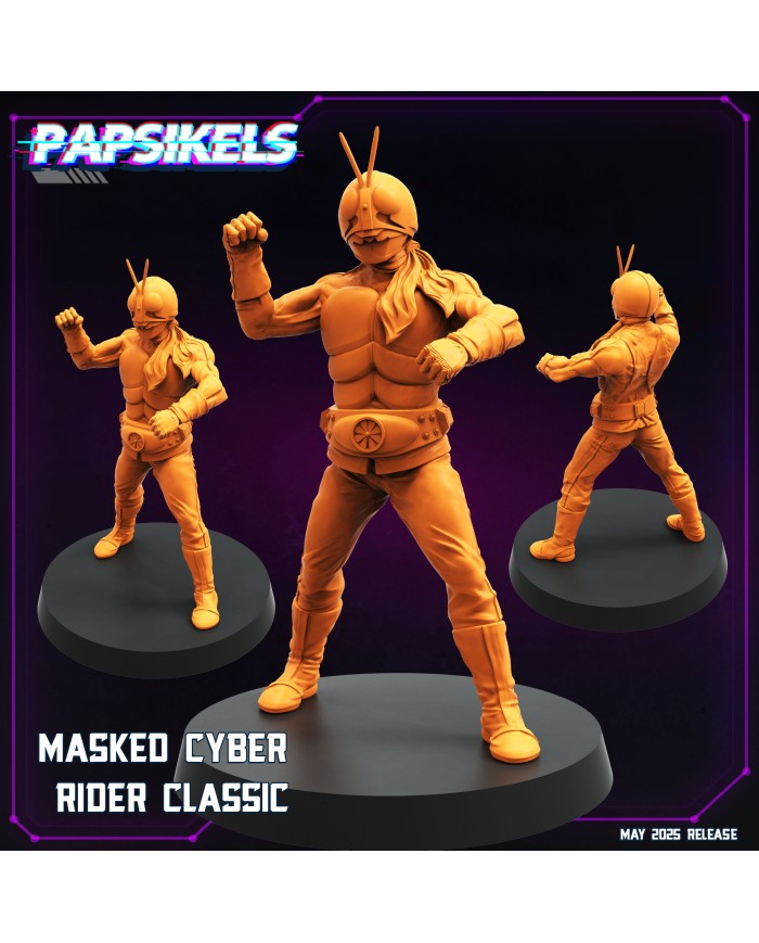 Ciber Jinete Enmascarado Clásico - A - 1 Mini