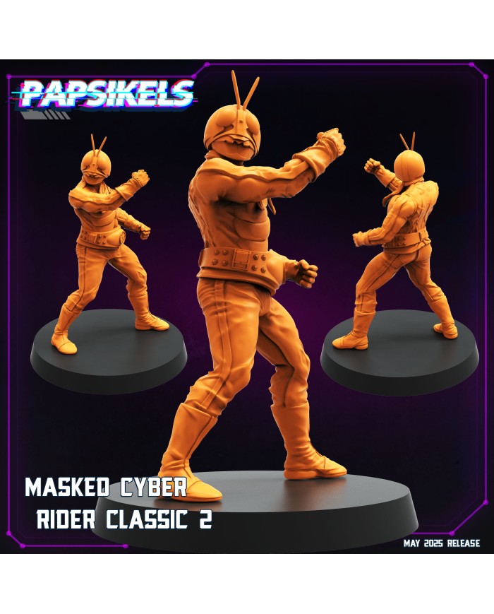 Ciber Jinete Enmascarado Clásico - B - 1 Mini
