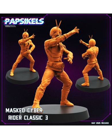 Masked Cyber Rider Classic - C - 1 Mini