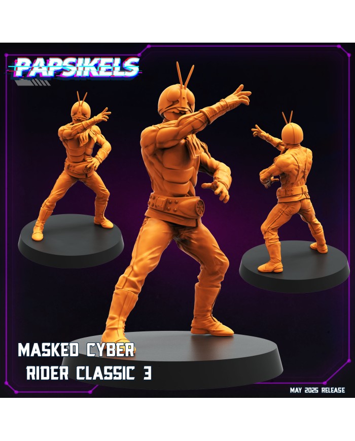 Ciber Jinete Enmascarado Clásico - C - 1 Mini