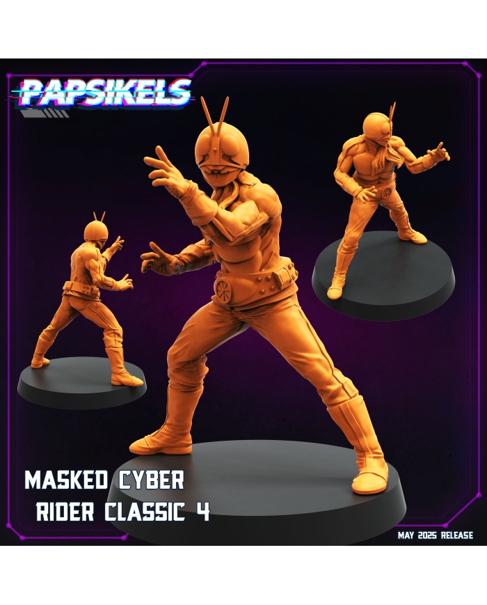Ciber Jinete Enmascarado Clásico - D - 1 Mini