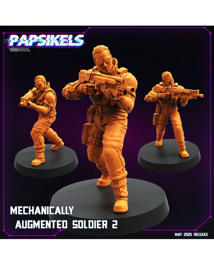 Mechanically Augmented Soldier - B - 1 Mini