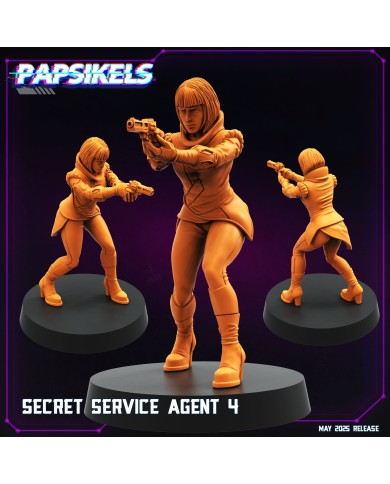 Secret Service Agent - D - 1 Mini