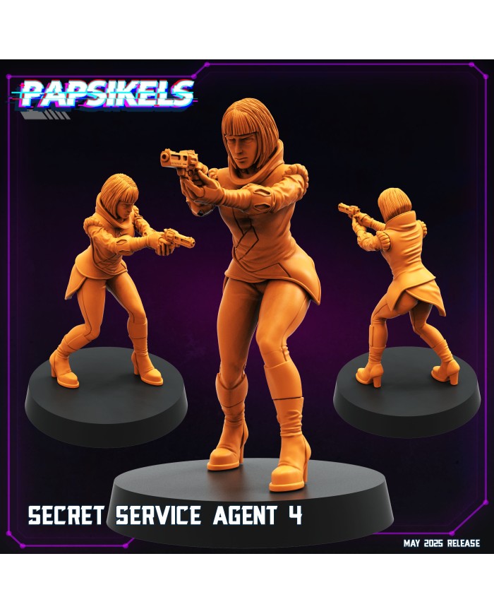 Secret Service Agent - D - 1 Mini