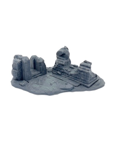 Removile Egyptian Temple Ruins - A