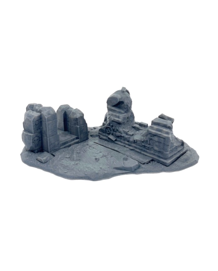 Removile Egyptian Temple Ruins - A