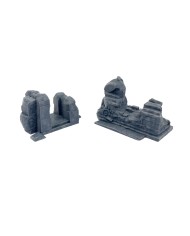 Removile Egyptian Temple Ruins - A