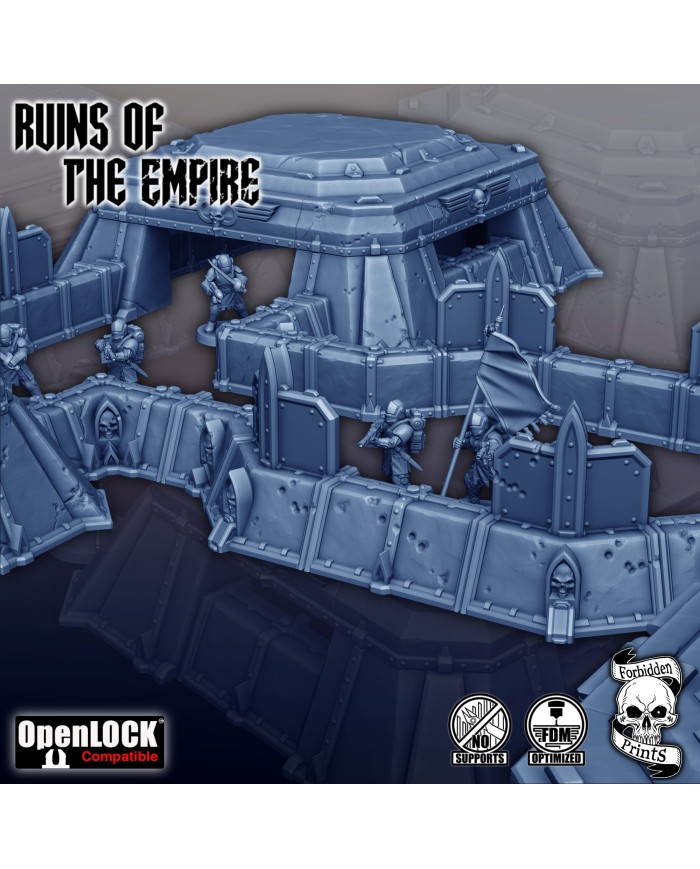 Búnker Imperial Pequeño Grimdark