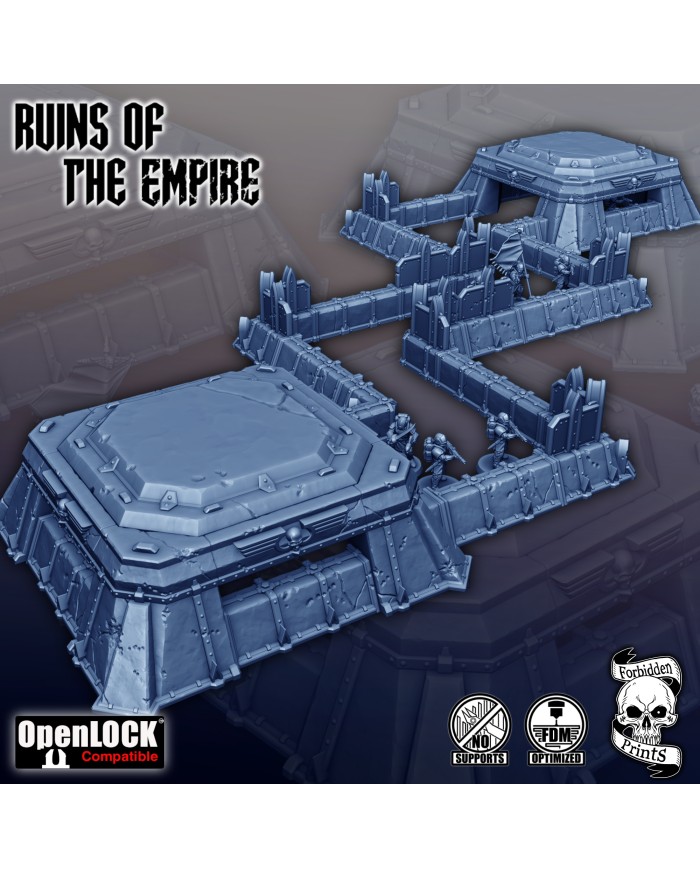 Búnker Imperial Pequeño Grimdark